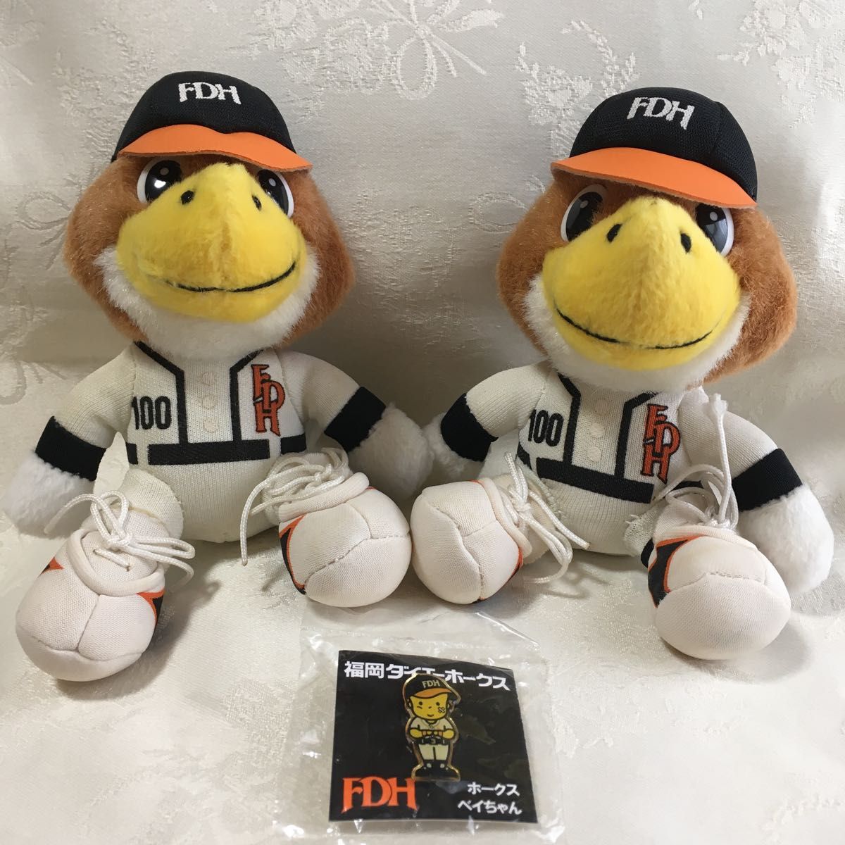 福岡ダイエーホークス 1999年初優勝時の ハリーくんぬいぐるみ 福岡ダイエーホークス 1999年初優勝時の ハリーくんぬいぐるみ