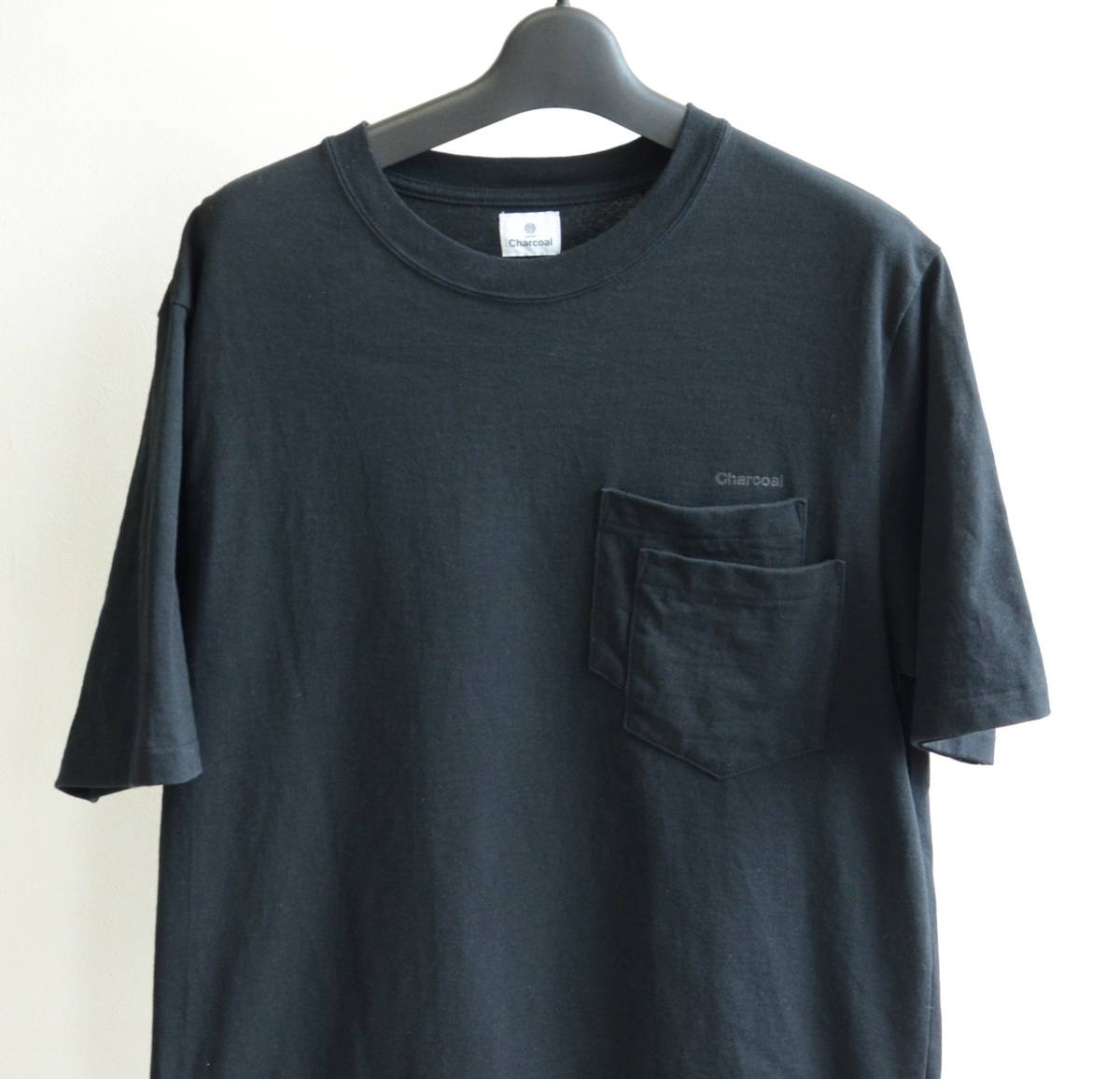 美used charcoal tokyo ポケット Tシャツ ポケT size XL_画像1