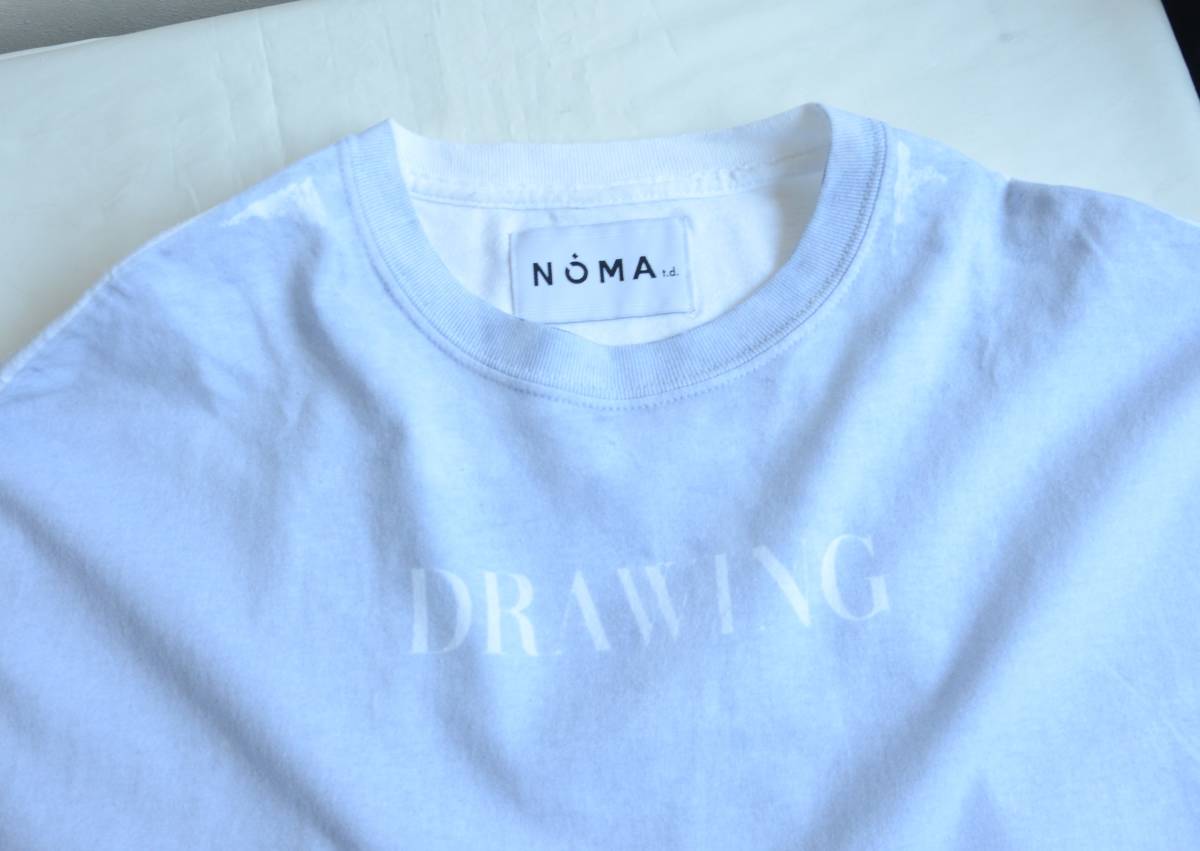 美品 NOMA t.d. ノーマティーディー Tシャツ ペイント size 5 XLぐらい_画像5