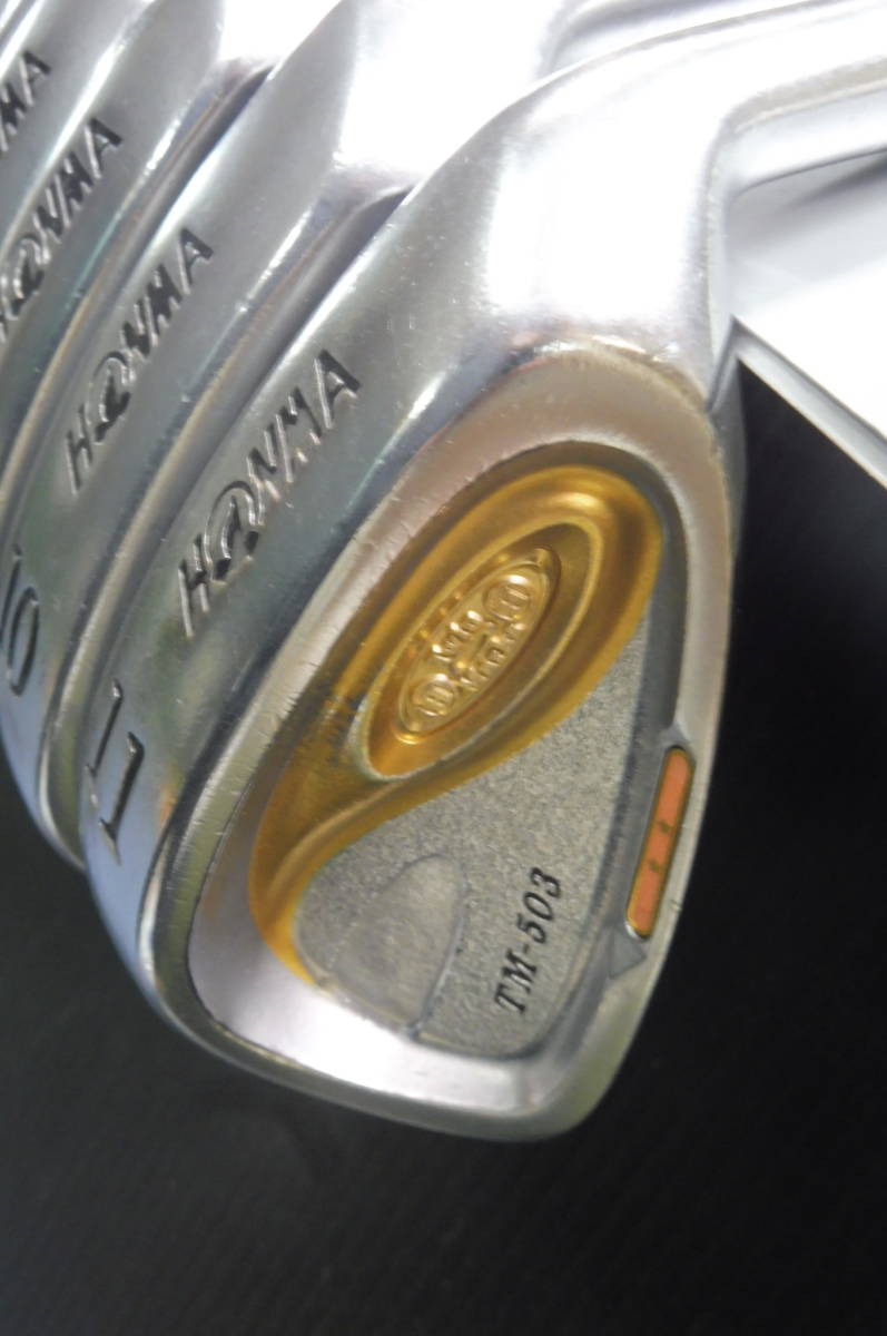 HONMA ホンマ TM-503　アイアン ARMRQ 856R ☆☆　2星　8本 　正規品_画像4