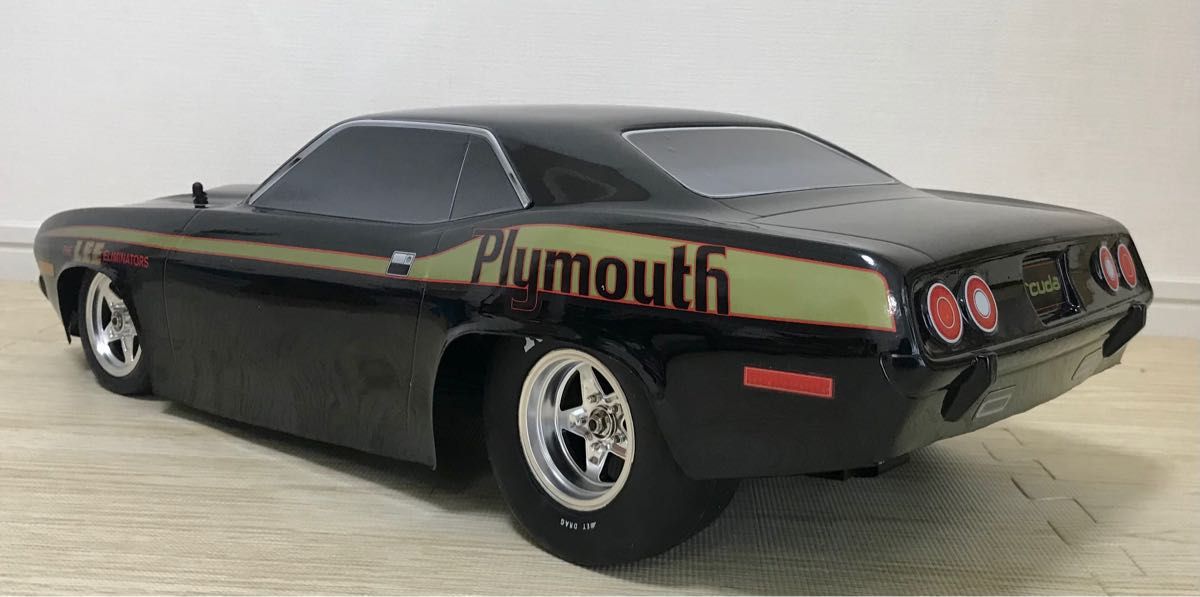 Losi 22S 1972 プリムス バラクーダ ブラシレスRTRドラッグカー ロッシ プロライン Plymouth Cuda