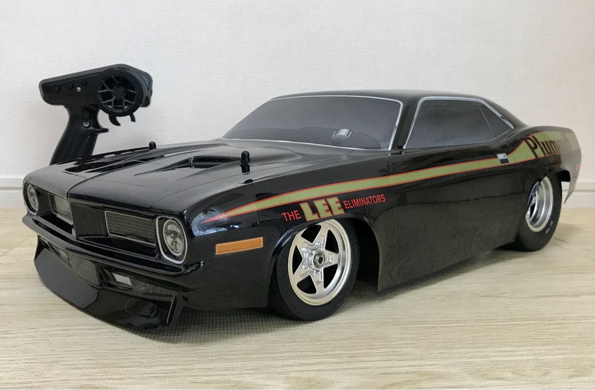 Losi 22S 1972 プリムス バラクーダ ブラシレスRTRドラッグカー ロッシ プロライン Plymouth Cuda