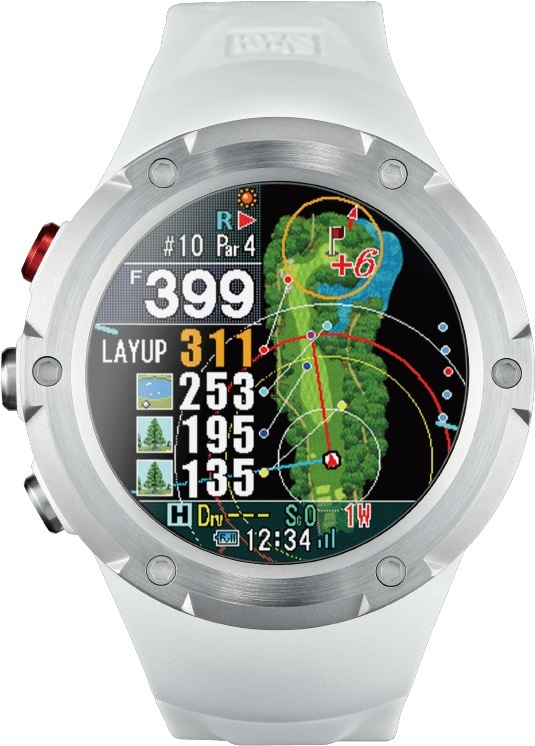 送料無料 新品未使用 即決 ShotNavi ショットナビ Evolve PRO Touch エボルブ プロ タッチ 腕時計型 GPSゴルフナビ ゴルフ距離計 ホワイト