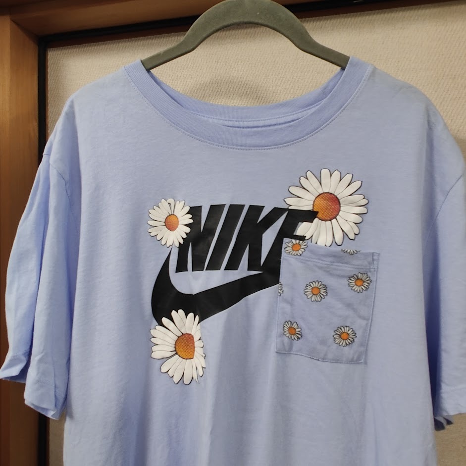 NIKE ナイキ 花柄 Tシャツ マーガレット XLサイズ デカロゴ｜Yahoo