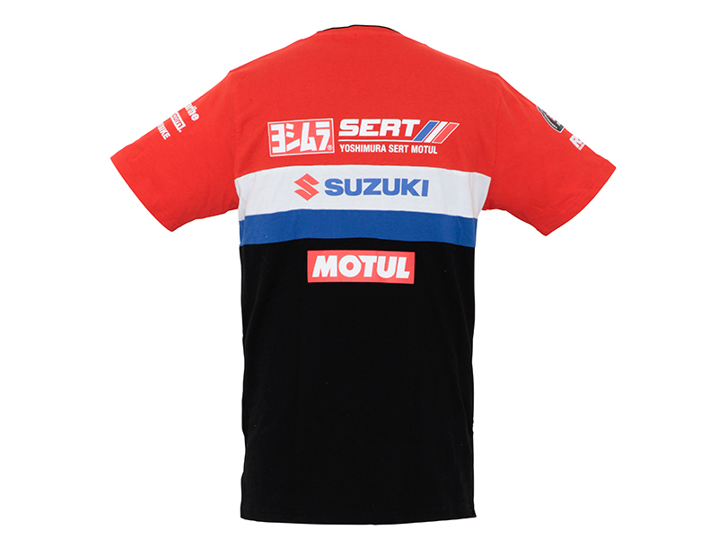 2023年 ヨシムラ SERT Motul チーム SUZUKI スズキ Tシャツ XL_画像2