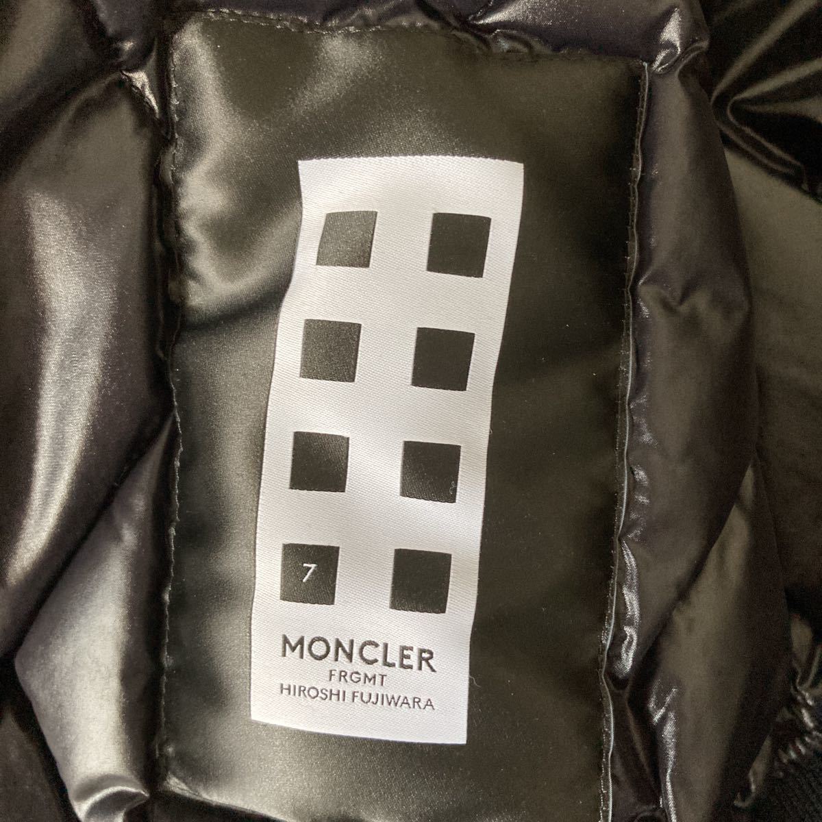 MONCLER fragment モンクレール MA-1ダウン ブラック 0 美品|Yahoo