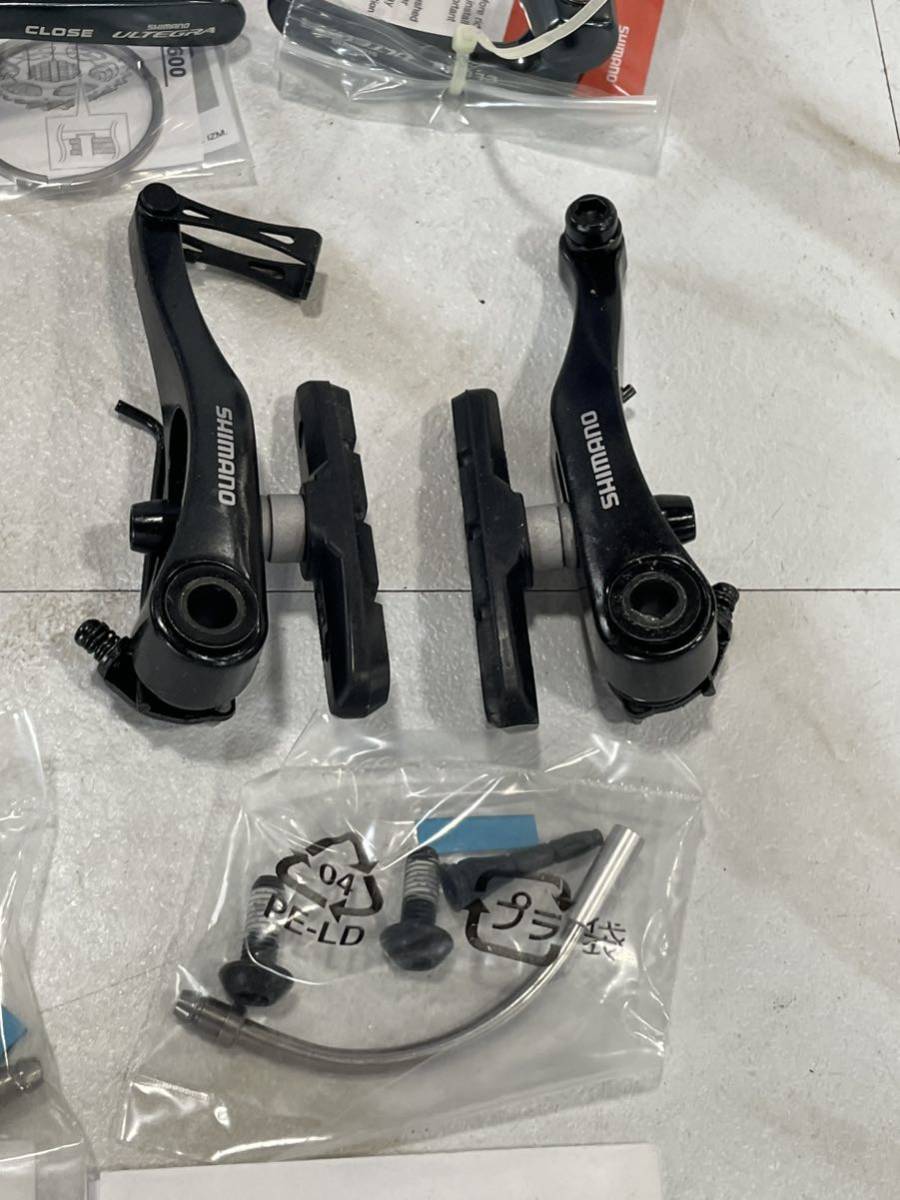 ［F387］【美品】SHIMANO/ULTEGRA/HB-6800/FH-6800/SHIMANO/V-BRAKE/BR-R353×2 WAKO'S フィルタークリーナー/まとめ売り/付属品写真参照_画像3