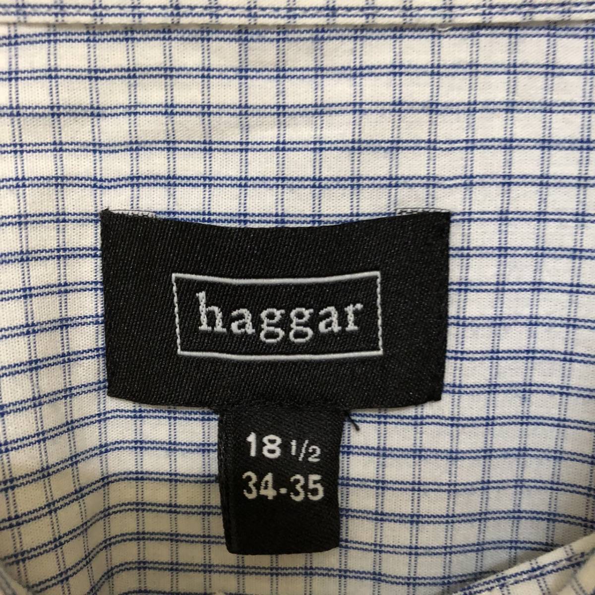 【１円スタート】90′s haggar 良デザイン シャツ 古着 ヴィンテージ 海外 アメリカ 輸入 【1999】_画像3