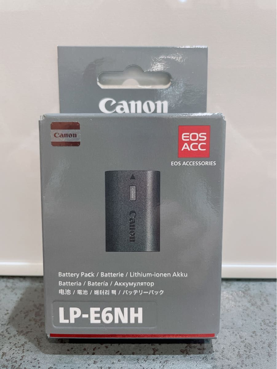 新品未開封】Canon 純正 カメラバッテリー LP-E6NH キヤノン LP-E6 EOS