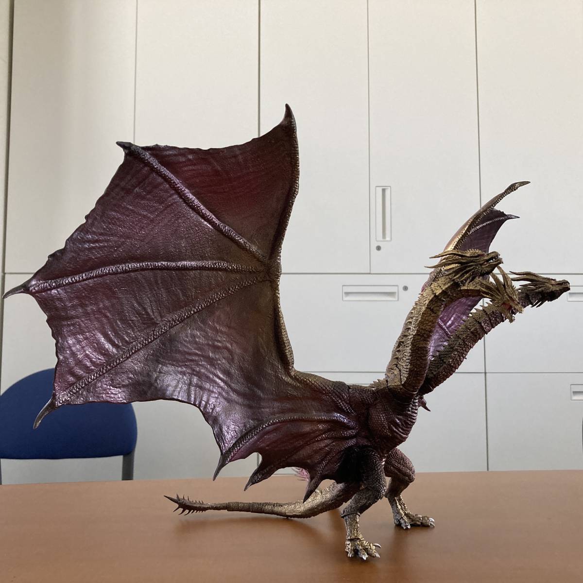 モンスターアーツ キングギドラ2019 リペイントの画像2