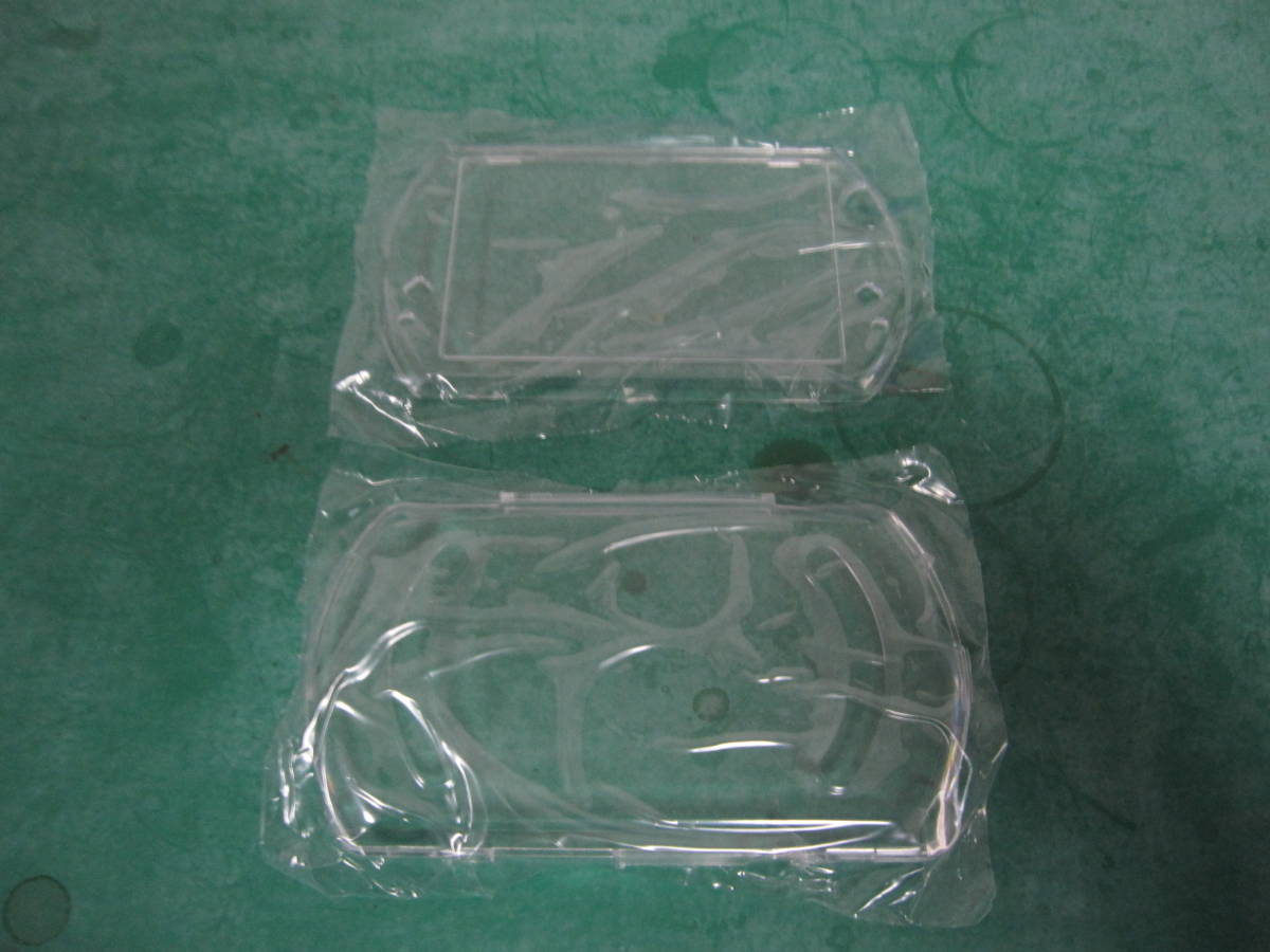  postage included new goods Psp Go crystal case clear shell protective cover 2 piece set 