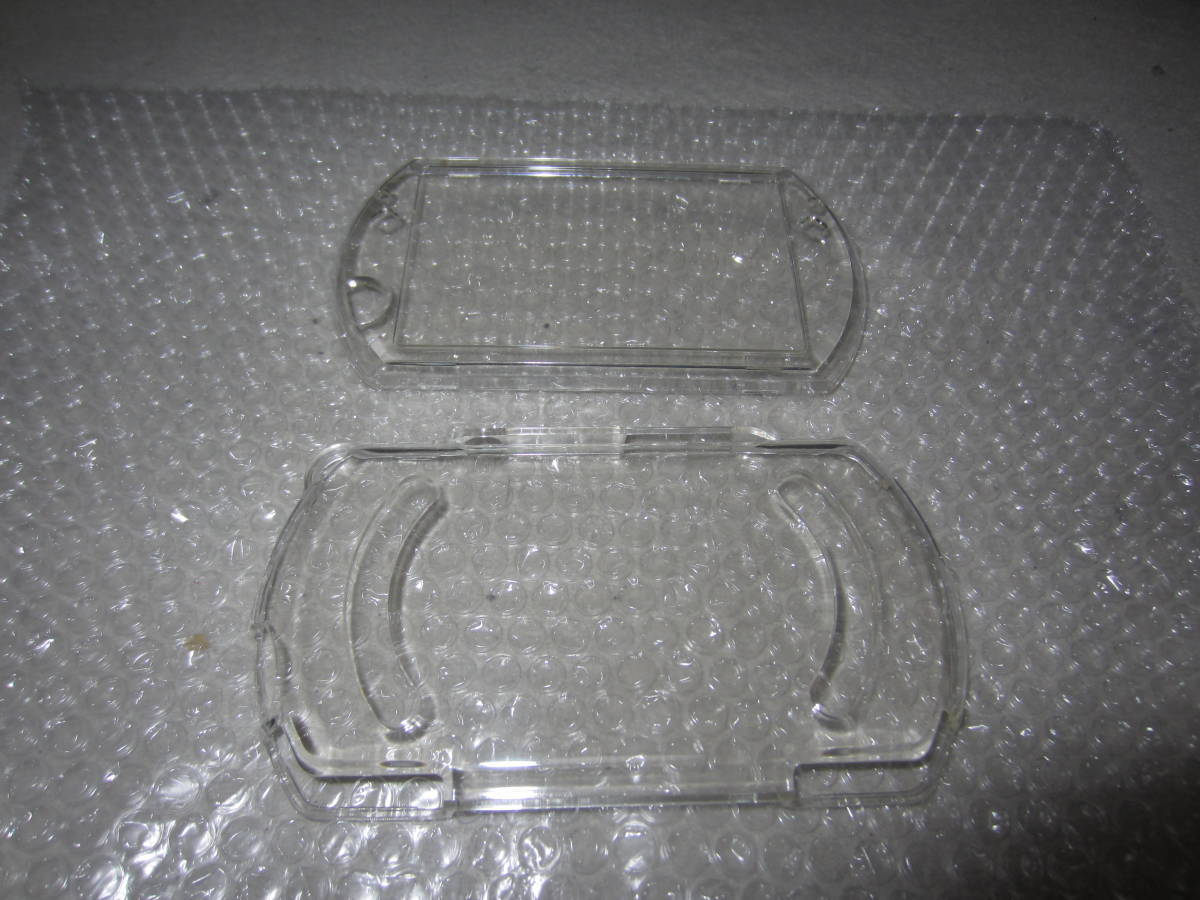  postage included new goods Psp Go crystal case clear shell protective cover 2 piece set 