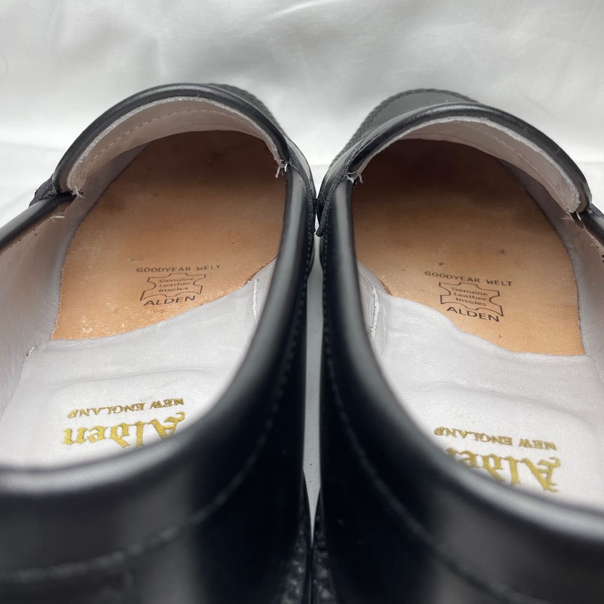 美品】ALDEN 99267ペニーローファー ハーフサドル VANラスト 美品】ALDEN 99267ペニーローファー ハーフサドル VANラスト