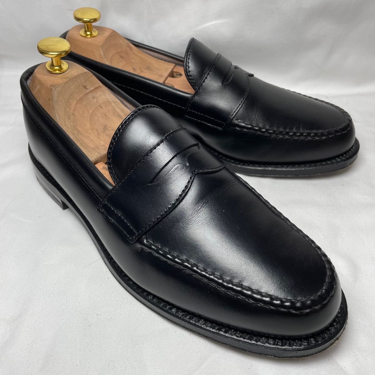 美品】ALDEN 99267ペニーローファー ハーフサドル VANラスト 美品】ALDEN 99267ペニーローファー ハーフサドル VANラスト