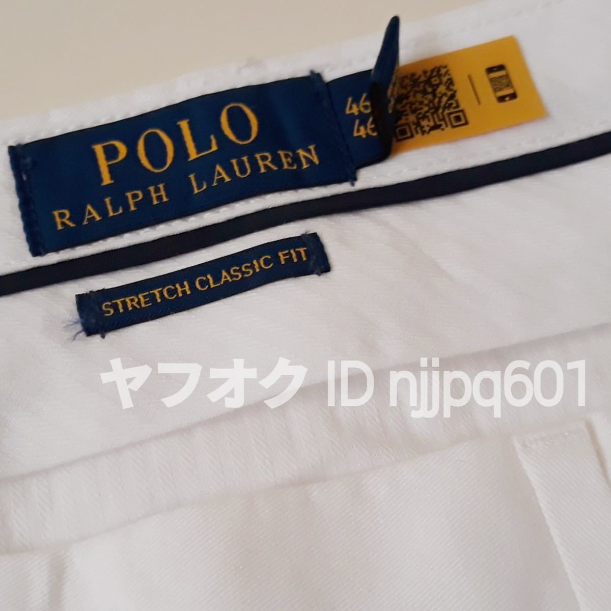 新品★ポロ ラルフローレン ハーフパンツ ショートパンツ ポニー総柄 白 ホワイト パンツ サイズ46B メンズ BIG&TALL POLO RALPH LAUREN_画像9