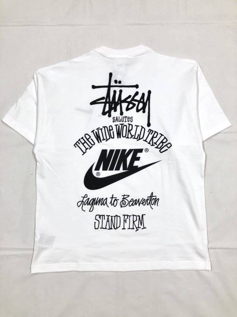 STUSSY × NIKE ステューシー ナイキ コラボ TEE 半袖Tシャツ ホワイト