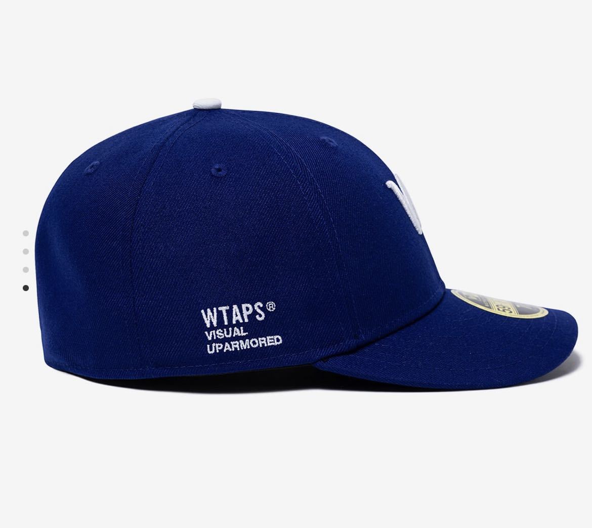 WTAPS NEW ERA 59FIFTY LOW PROFILE BLUE CAP Lサイズ 7-1/2 ダブル