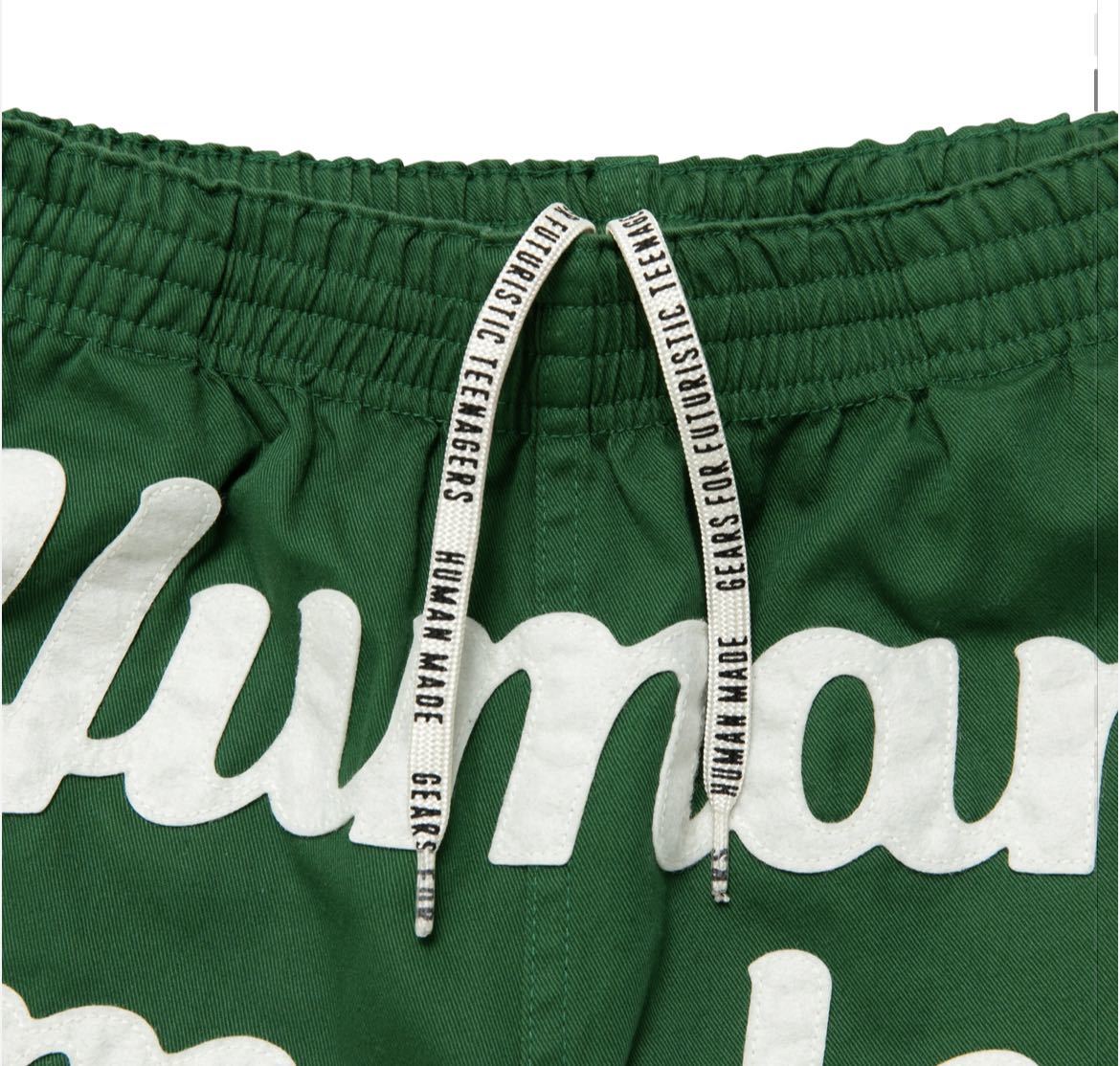 HUMAN MADE 2023SS GAME SHORTS GREEN XLサイズ　 ヒューマンメイド ヒューマンメード ゲーム ショーツ  ショートパンツ グリーン X-LARGE