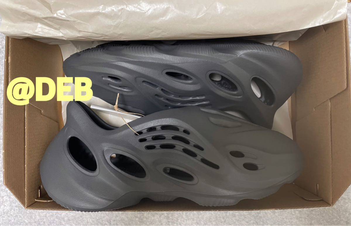 adidas YEEZY Foam Runner Carbon Gray 28 5cm アディダス イージー