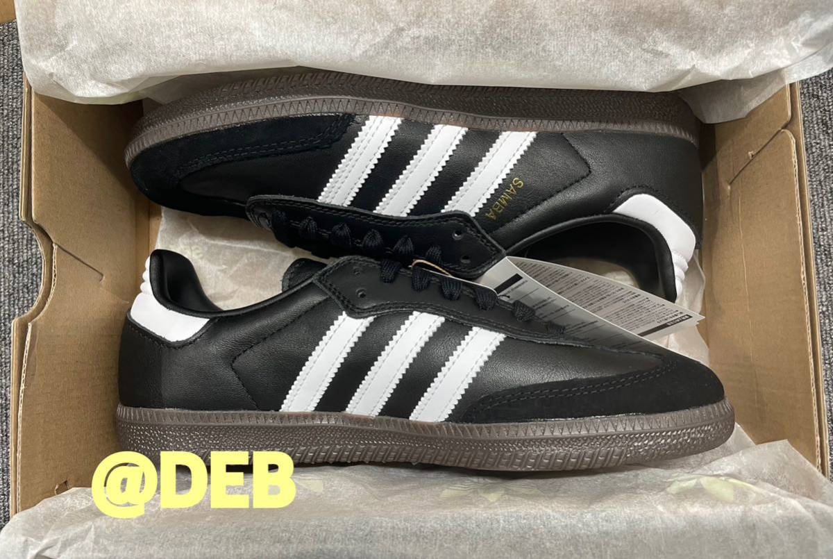 adidas Originals Samba ADV Core Black 23.0cm アディダス オリジナルス サンバ ADV コアブラック ブラック US5 23cm 