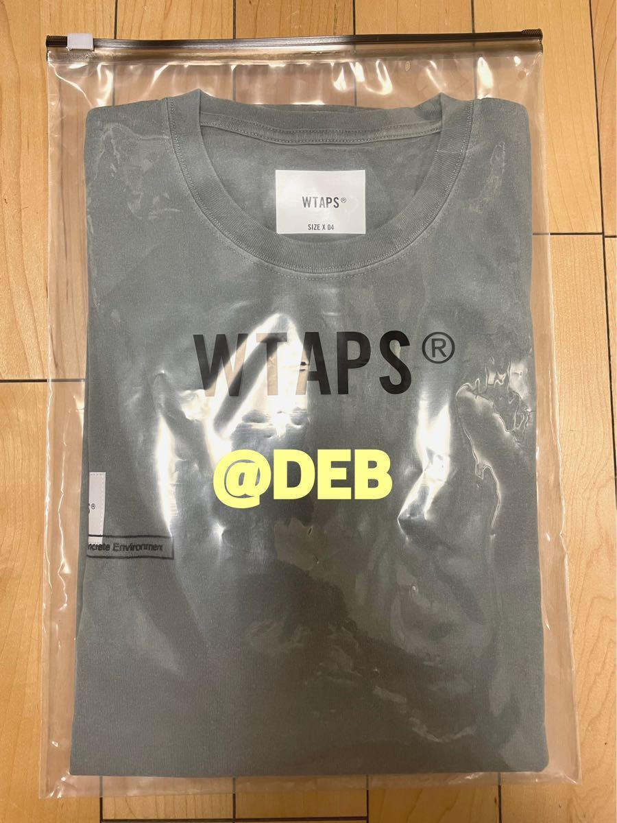 WTAPS 2023SS W_Lab 限定 TEE GRAY XLサイズ ダブルタップス ラボ限定 青山限定 Tシャツ グレー GREY _画像1