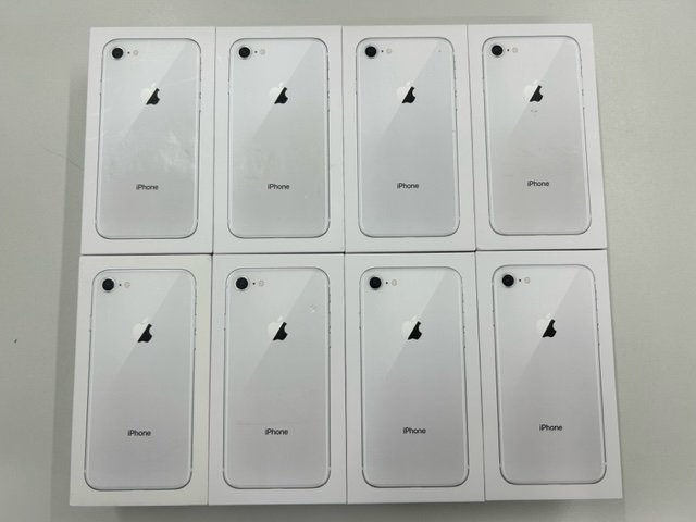 【金モバ】★空箱★iPhone8★64GB★8箱★シルバー★apple★アップル★iOS★_画像1