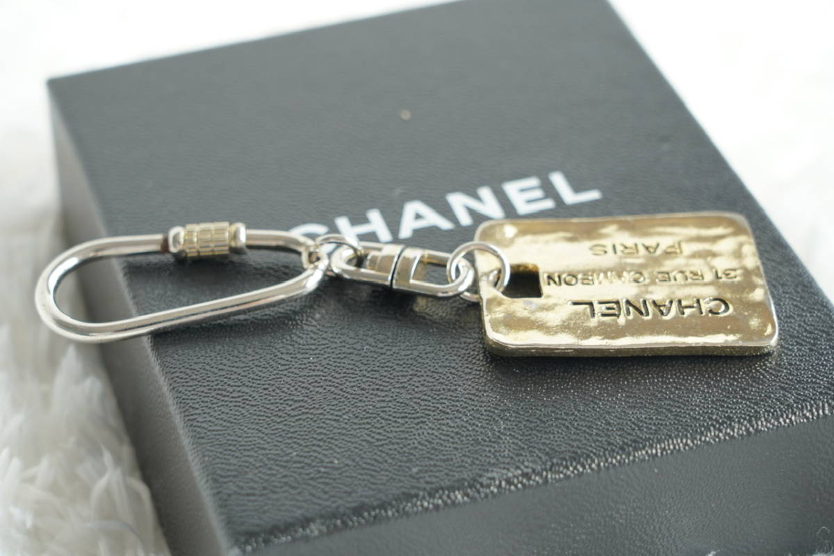 CHANEL シャネル ヴィンテージ レア 31.RUE CAMBON PARIS チャーム ゴールド プレート