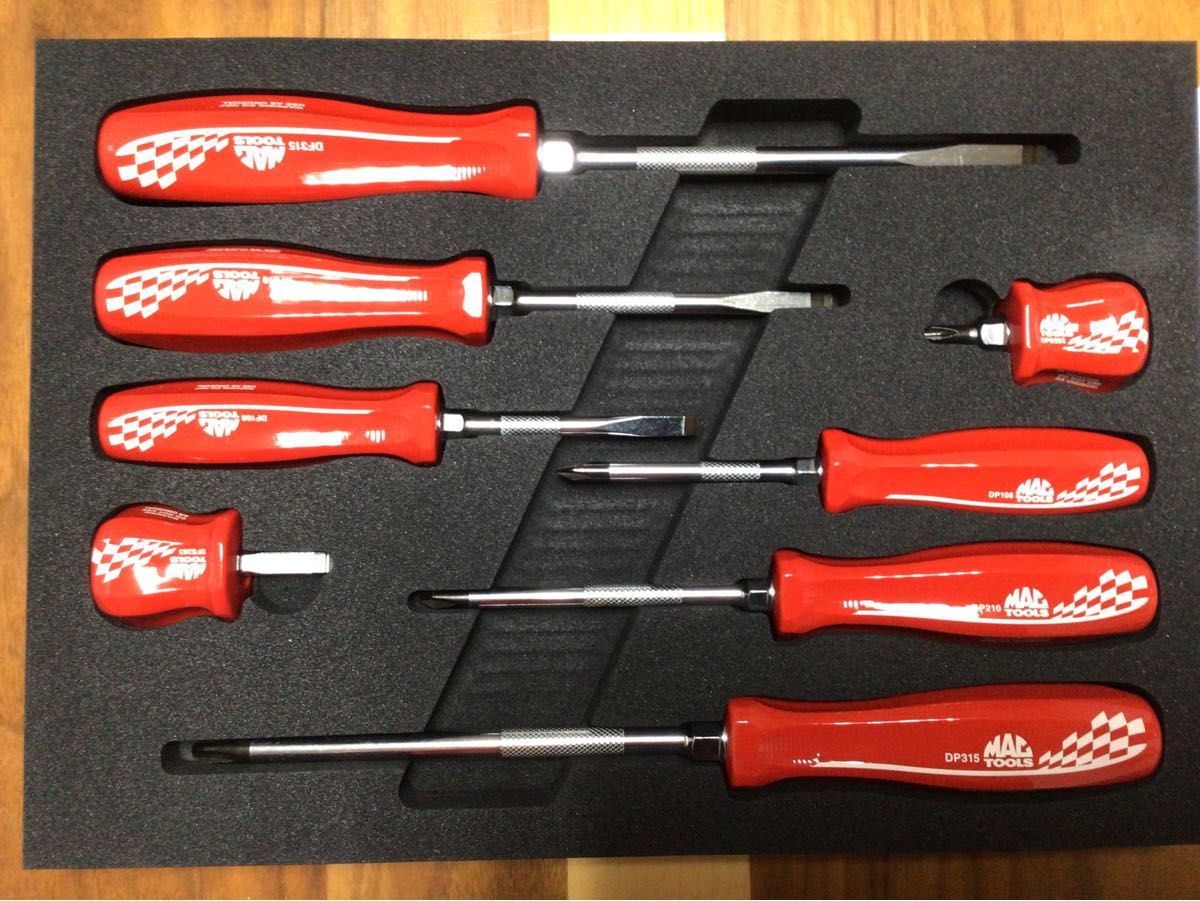 マックツール 新品 限定ドライバーセット 2020年 8本セット マックツール 新品 限定ドライバーセット 2020年 8本セット
