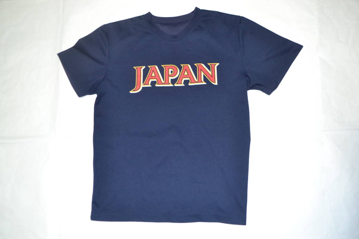 394 WBC 侍ジャパン 2013年頃 Tシャツ フリーサイズ ネイビーの画像1