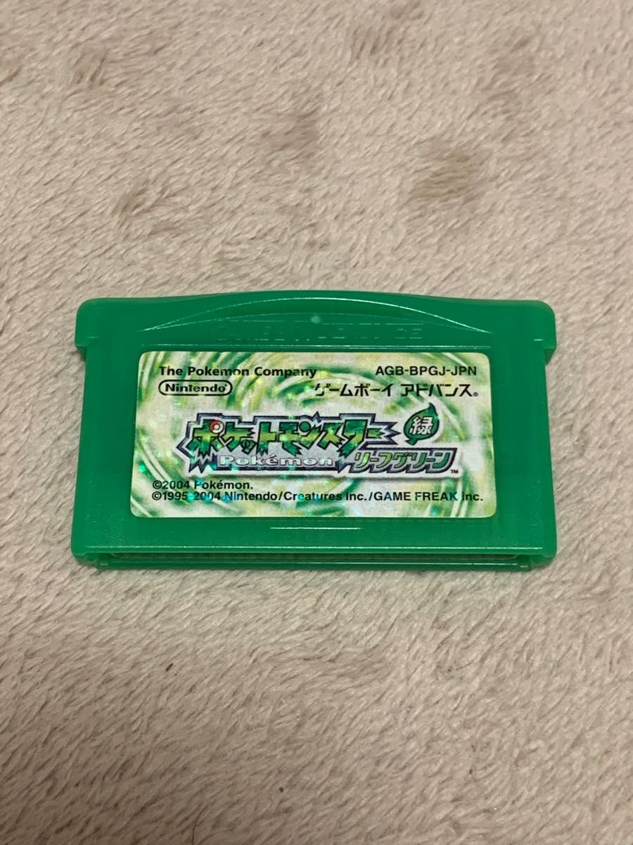 ポケットモンスター リーフグリーン GBA ポケモン ファイア ポケットモンスター リーフグリーン GBA ポケモン ファイア