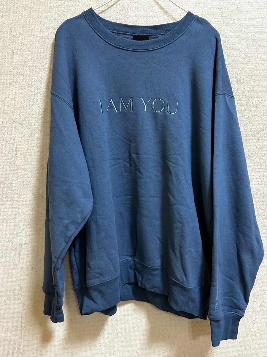 藤井風 トレーナー LAAT アリーナツアー公式グッズ I AM YOU スウェット ブルー XLサイズ