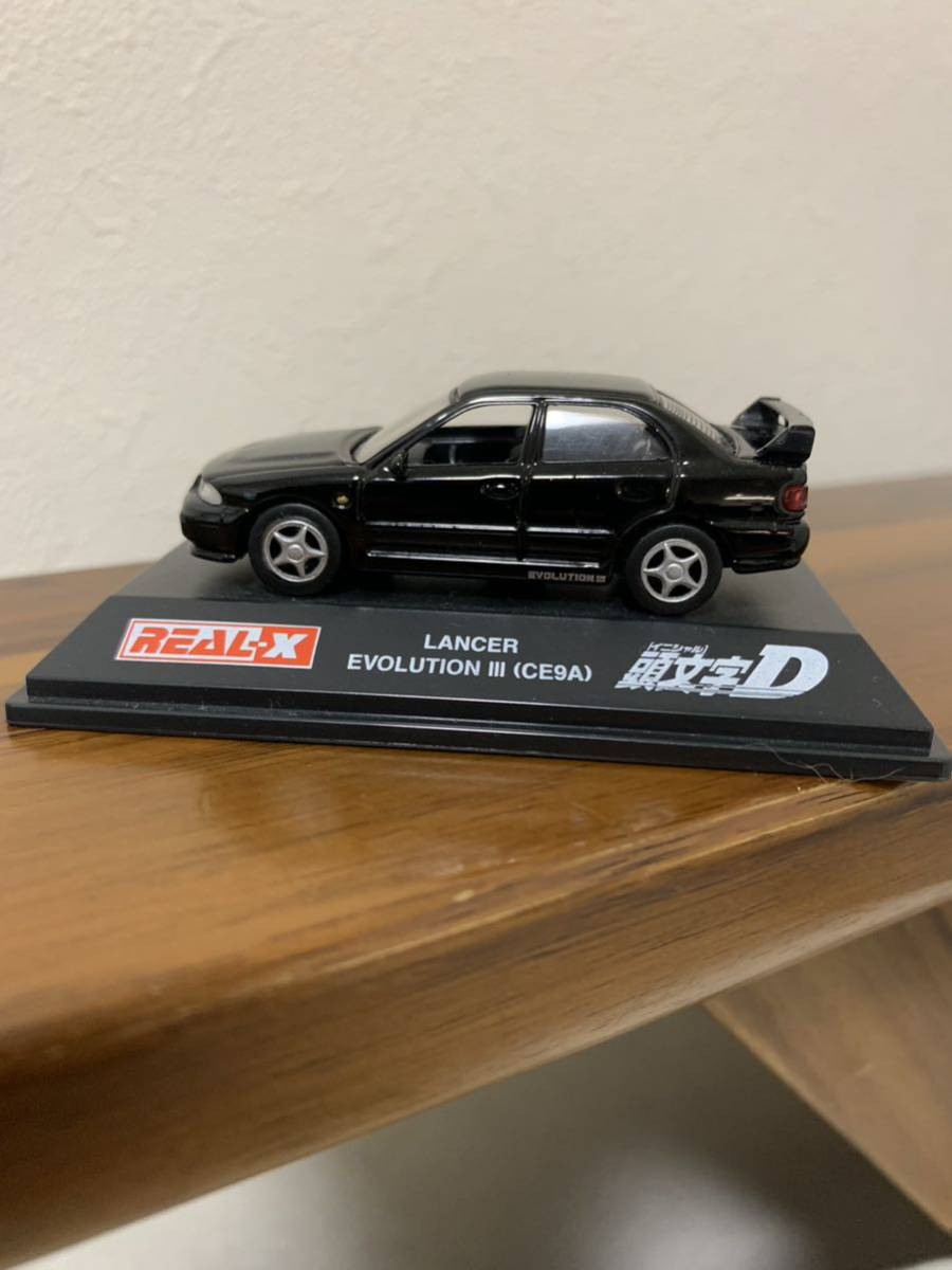 リアルX 1/72 イニシャルD 三菱 ランサーエボリーション3 CE9A REAL-X 頭文字D 須藤京一MITSUBISHI LANCER EVOLUTION III 本体のみ_画像2