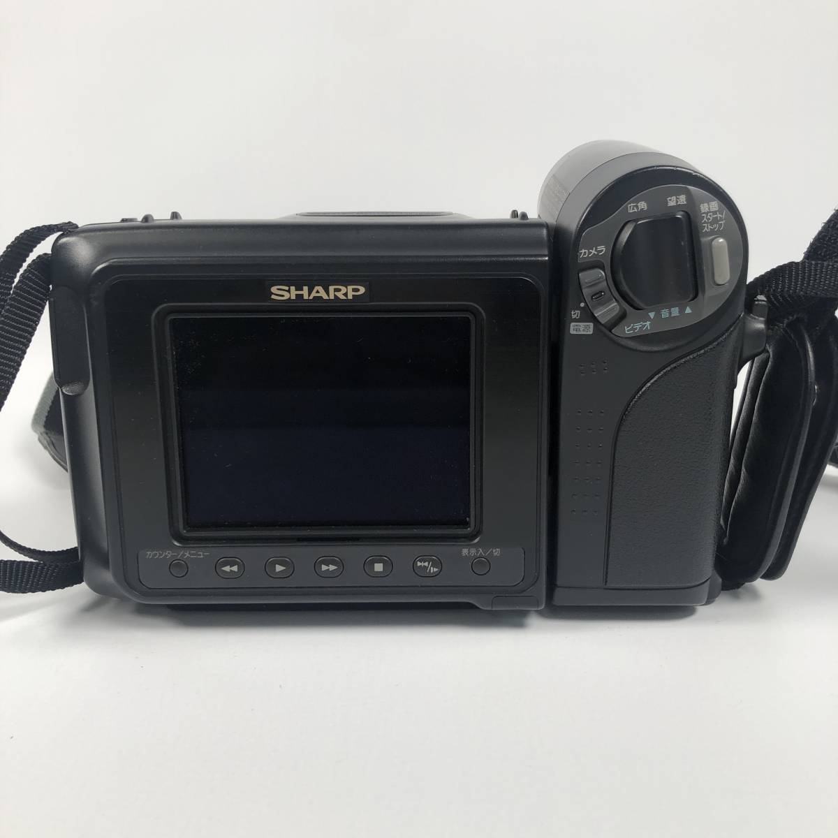 SHARP シャープ 液晶ビューカム/VL-EL420 ACアダプター/VR-AA75 DCケーブル バッテリー/VR-BH10 VR-BH11 AVボックス 8ミリビデオカメラ_画像5