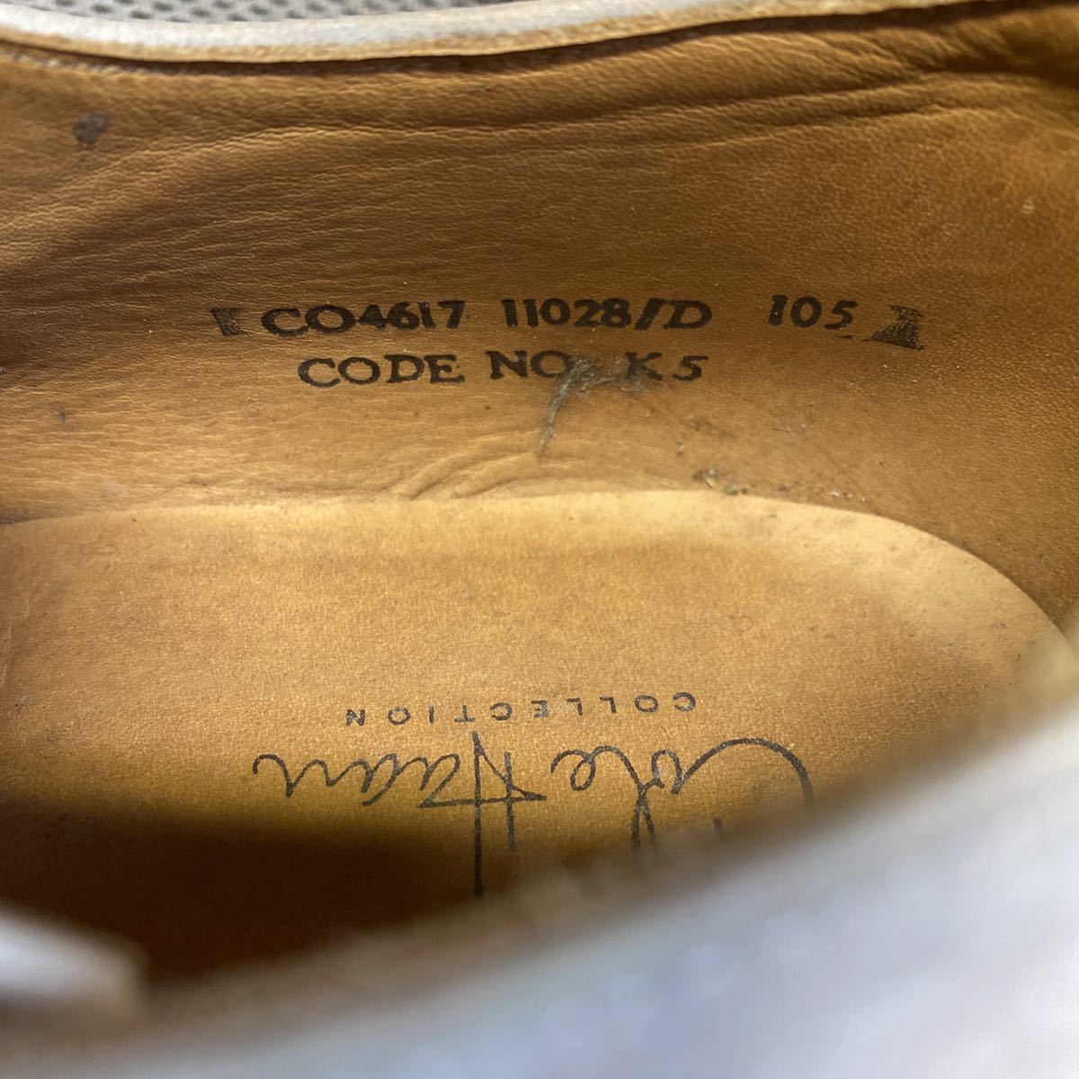 S8 Cole haan 革靴 メンズシューズ コールハーン　カジュアルシューズ　イギリス製_画像7