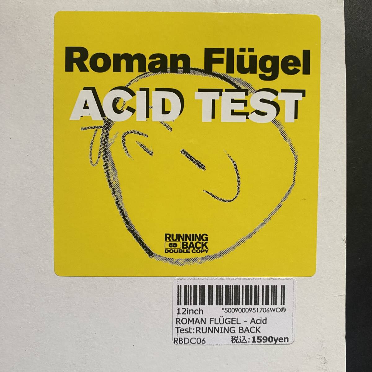 [Acid, Techno] Roman Flugel - Acid Test / Running Back Double Copy - RBDC06 / '20の画像2