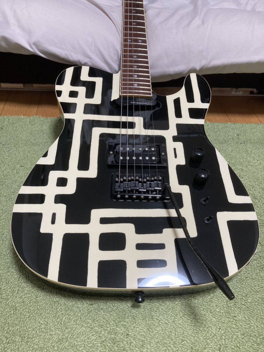 フェルナンデス TE120SHT 布袋モデル 9Vサスティナー ネック交換 フェルナンデス TE120SHT 布袋モデル 9Vサスティナー ネック交換