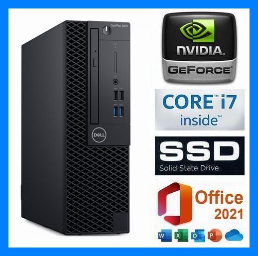 8コア】第9世代i7-9700F(4.7G)◇グラボGeForce◇ブルーレイ◇大容量