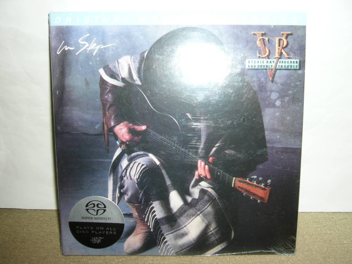 名ブルーズ・ロック・ギタリスト　Stevie Ray Vaughan & Double Trouble　復活の大傑作「In Step」MFSL社SACD仕様限定盤　未開封新品。