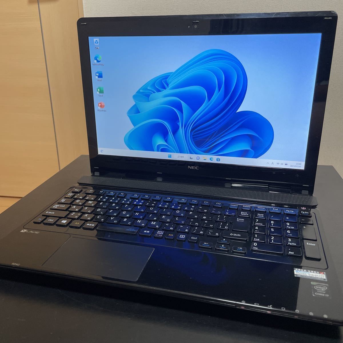 第5世代i7☆新品SSD1000GB】Windows11☆NEC NS700/B☆Core i7-3.00GHz