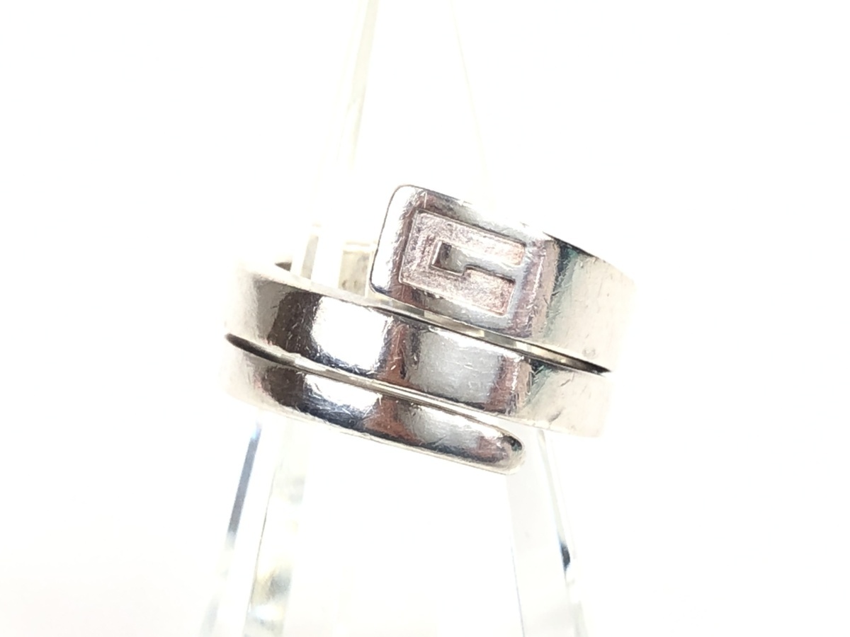 半額】 グッチ GUCCI スパイラル リング 指輪 サイズ刻印#12/実寸10号