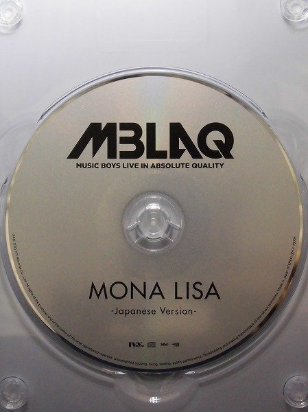 34_06834 MONA LISA -Japanese Version-(初回限定盤B)/MBLAQ_画像3