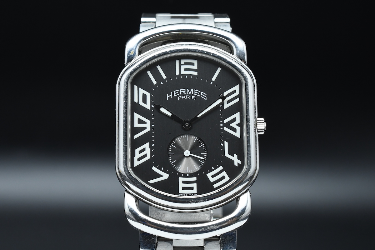 HERMES ラリー Ref:RA1.810 エルメス スモールセコンド クォーツ