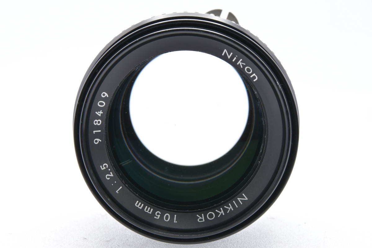Nikon AI-S NIKKOR 105mm F2.5 Fマウント ニコン MF一眼用 中望遠単