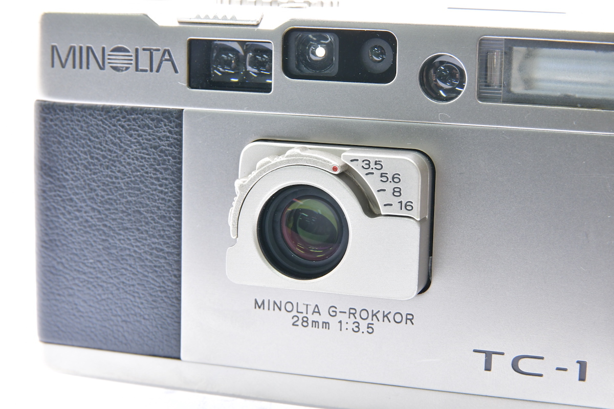 ヤフオク! - MINOLTA TC-1 / G-ROKKOR 28mm