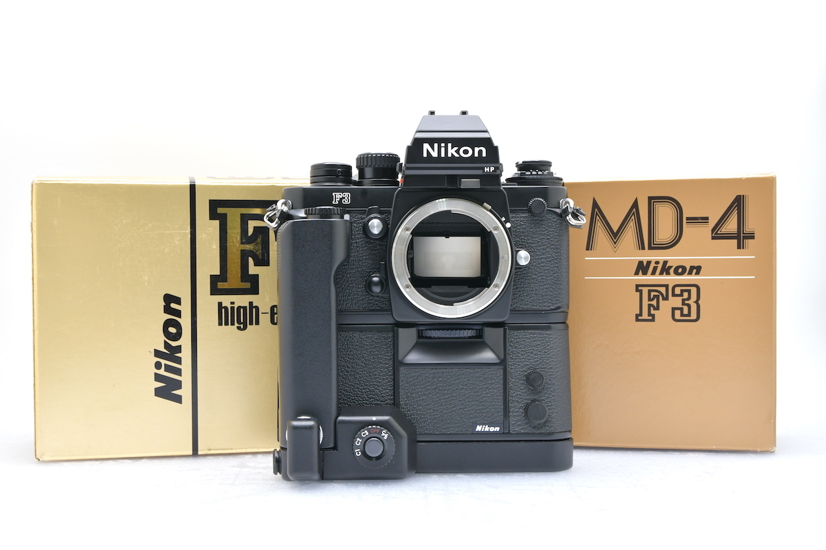 Yahoo!オークション - NIKON F3P 901万台 ボディ + MD-4 +