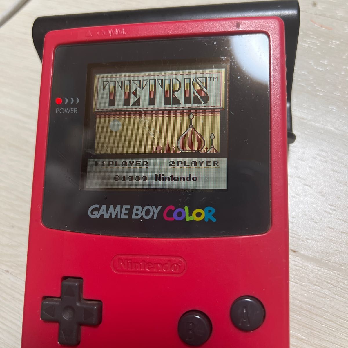 ゲームボーイカラー 本体 CGB-001 任天堂 レッド ピンクっぽい赤 ゲームボーイカラー 本体 CGB-001 任天堂 レッド ピンクっぽい赤