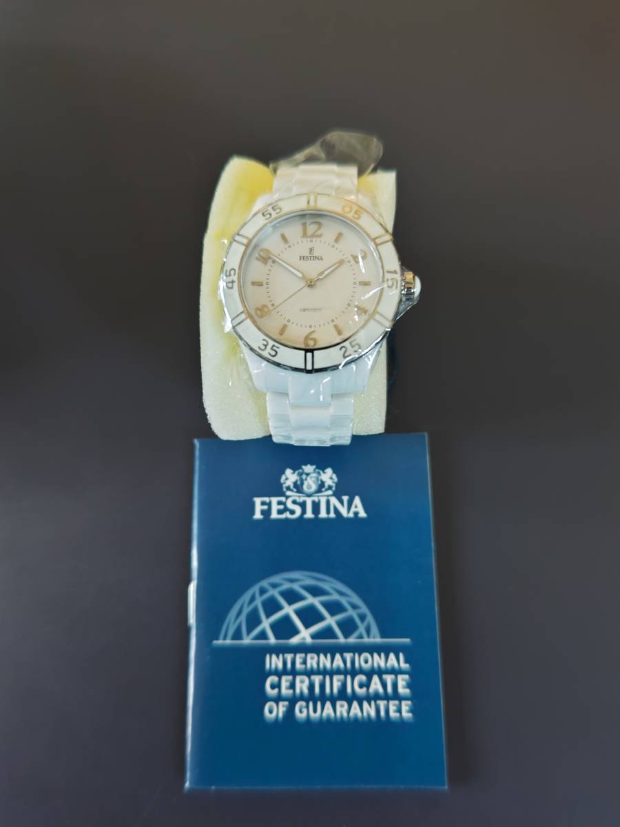 フェスティナ、時計、FESTINA.セラミック腕時計新品