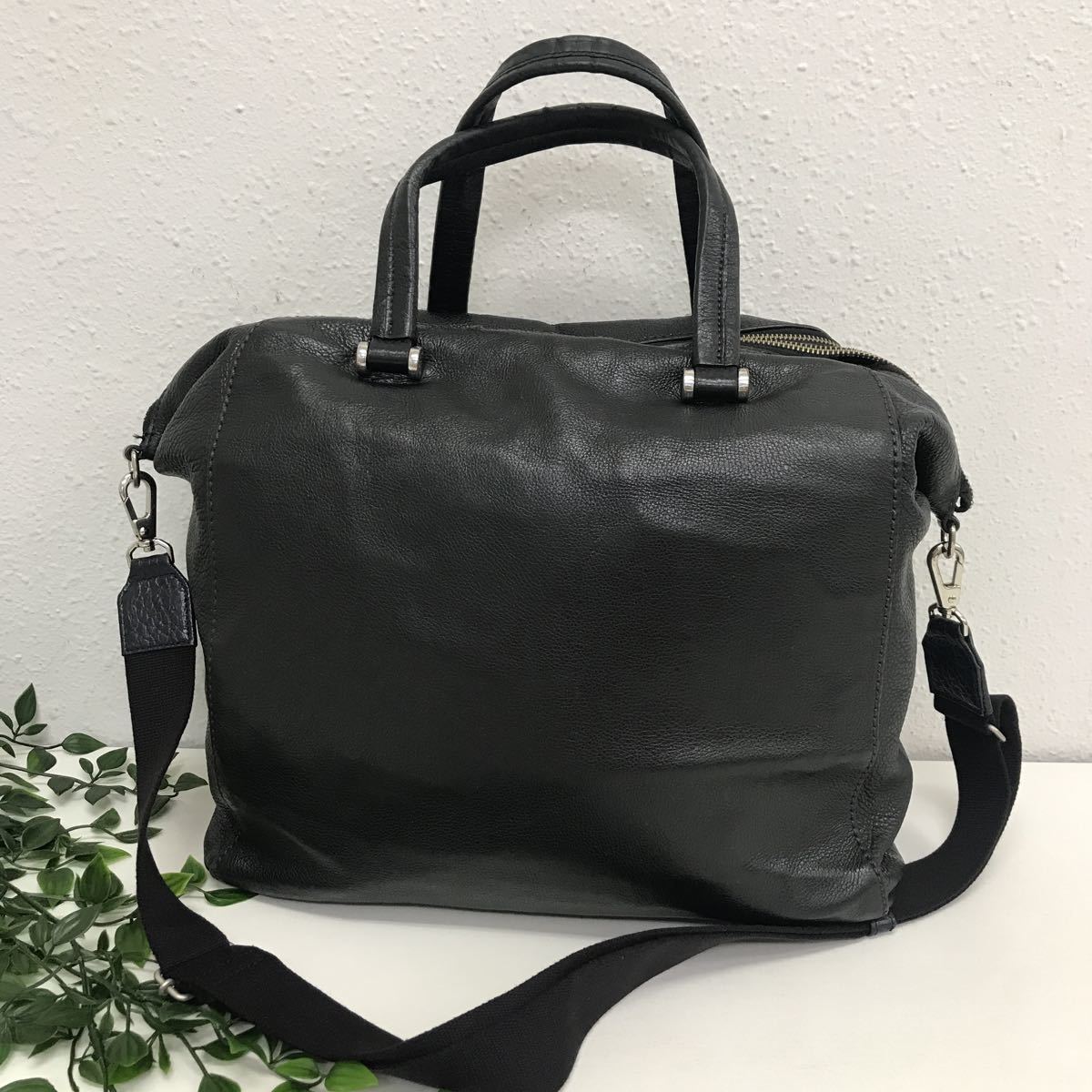 FURLA フルラ パイパー 2way ハンド トートバッグ 希少 ブラック-