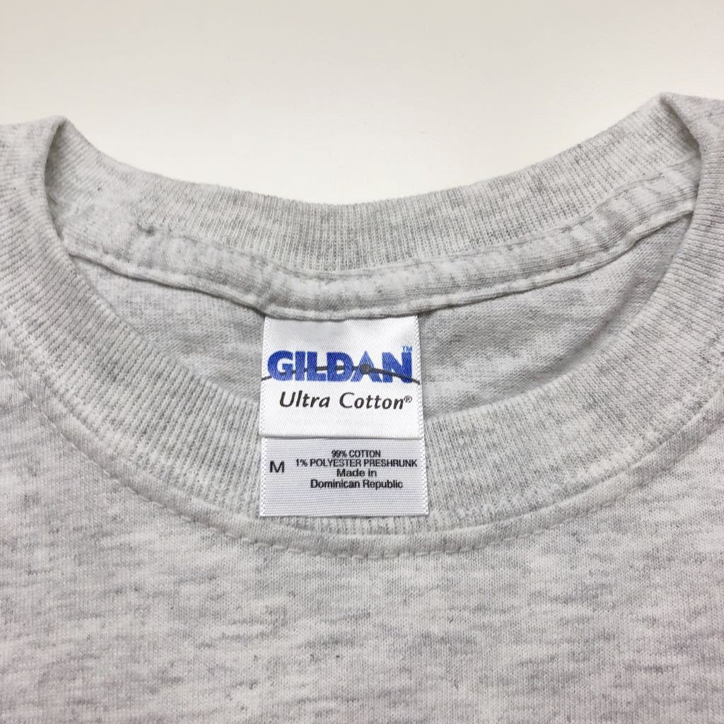 ギルダン ウルトラコットン 半袖Tシャツ 無地Tシャツ Tシャツ メンズMサイズ グレー 綿99% ポリエステル1% アウトレット 未使用の画像2