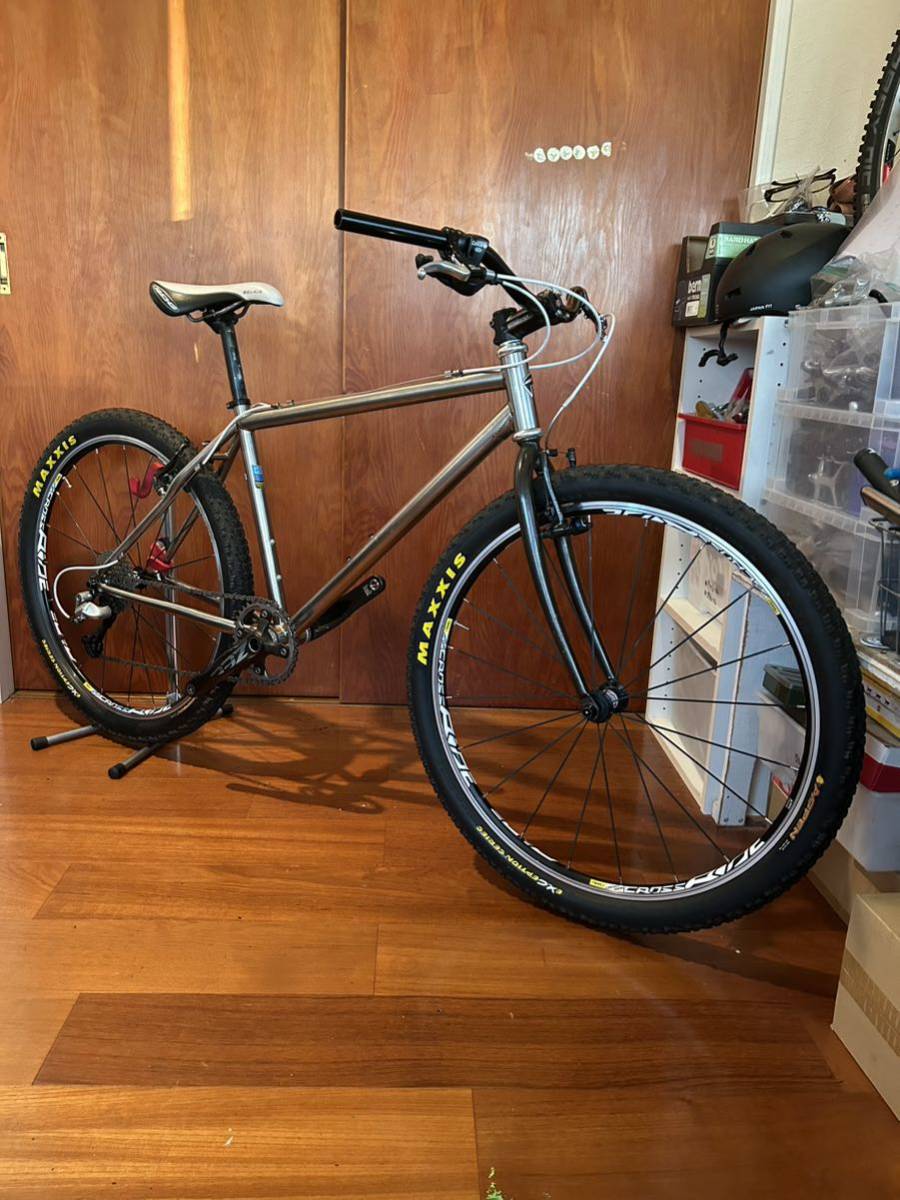 Yahoo!オークション - パナソニック チタン MTB 26インチ Yahoo!オークション - パナソニック チタン MTB 26インチ